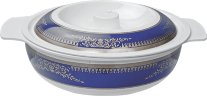 Picture of BL6334-8 Casserole 8" Blue Crown