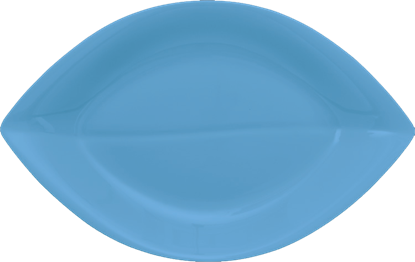 Picture of P746-12 Leaf Plate 12''