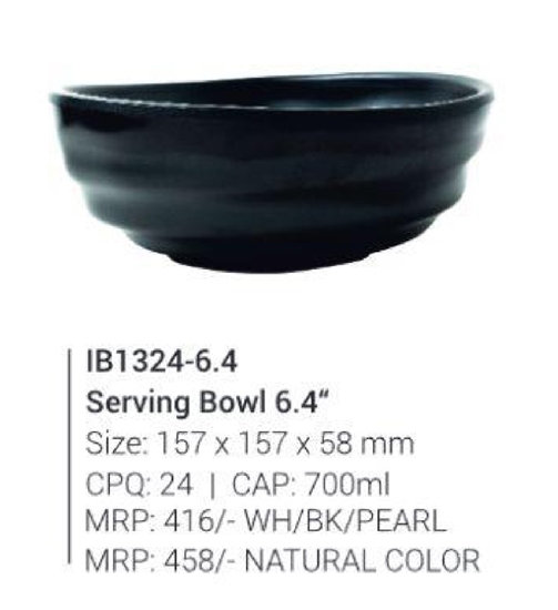 Picture of IB1324 - 6.4" Serving Bowl Matte - 700 ML