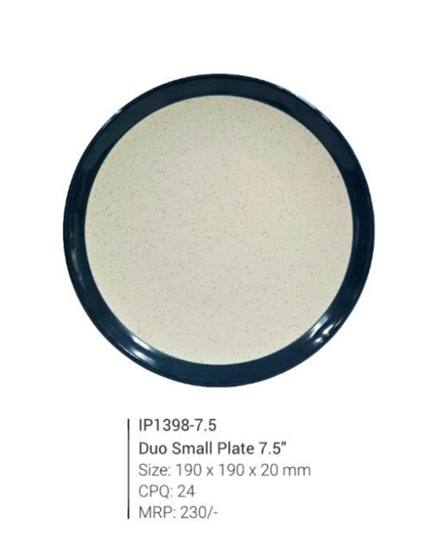 Picture of IP1398 - 7.5" Duo Quarter Plate