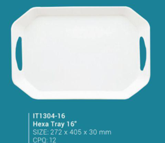 Picture of IT1304-16" Hexa Tray (MF)