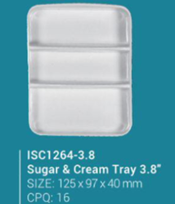 Picture of ISC1264-3.8" Sugar & Cream Tray