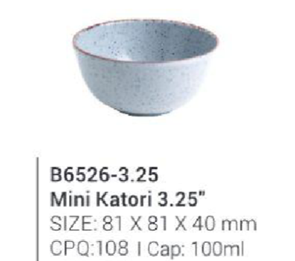 Picture of B6526-3.25  Mini Katori Assorted  (SF108)