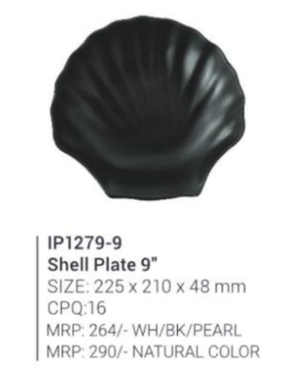 Picture of IP1279 - 9" Shell Plate Matte