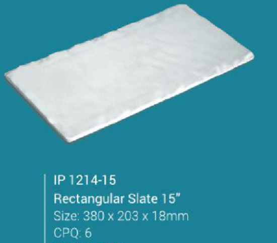 Picture of IP1214-15" Rect. Slate (MF)