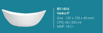 Picture of IB1143-6 Organic bowl 6"