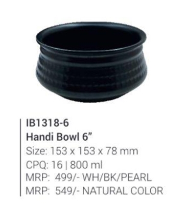 Picture of IB1318 - 6" Handi Bowl
