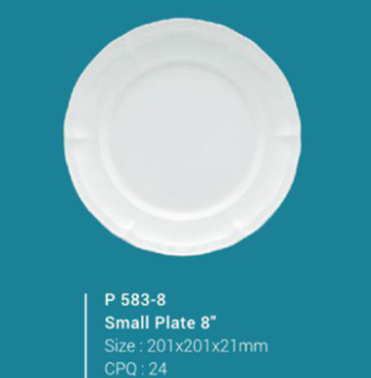 Picture of P583 - 8" Round Plate (MF)