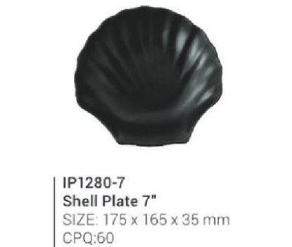 Picture of IP1280-7" Shell Plate Matte (MF)