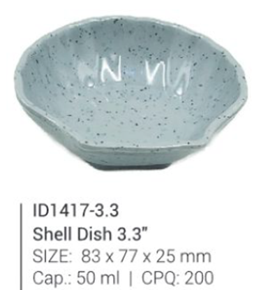 Picture of ID1417-3.3 Shell Dish 3.3"